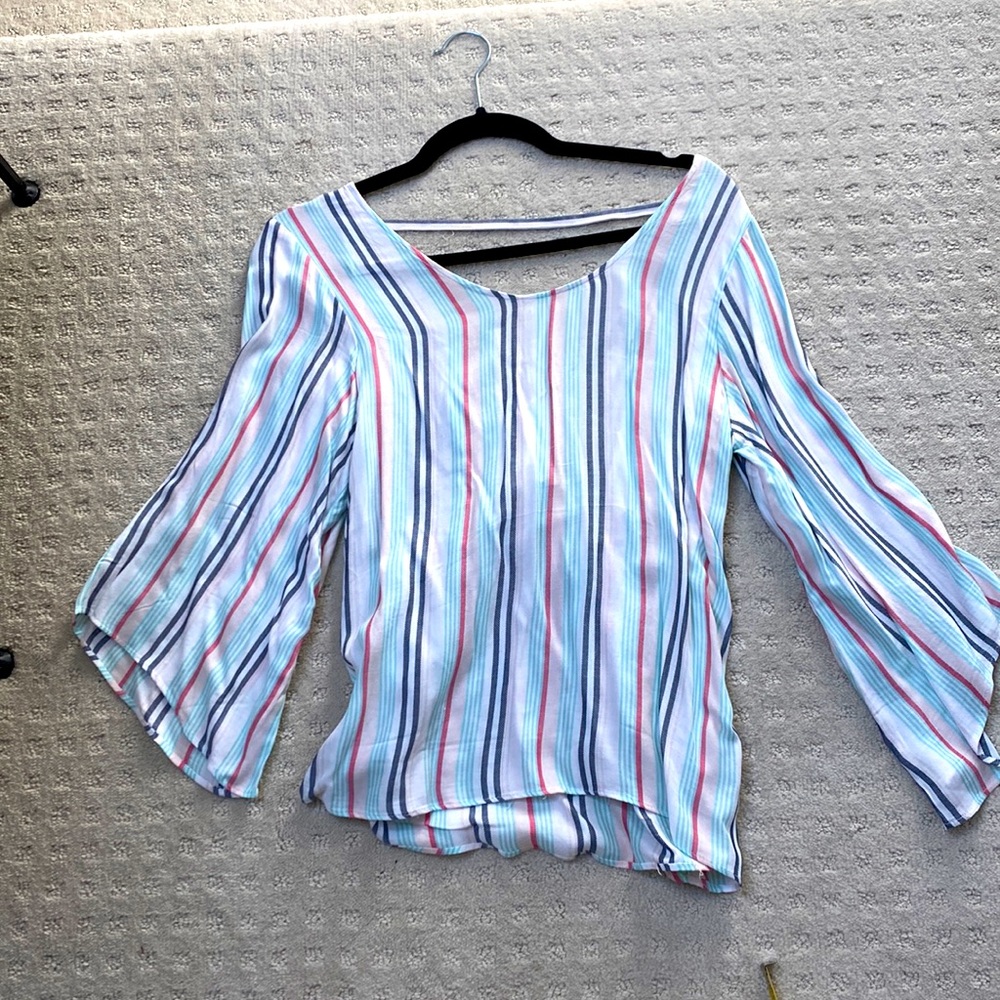 Drew striped top